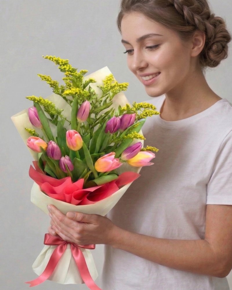 Gökkuşağı Laleleri